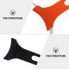 SECFOU 3-Pack Elastic Silicone Mask Extender Clips view 3