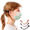 SECFOU 3-Pack Elastic Silicone Mask Extender Clips view 4