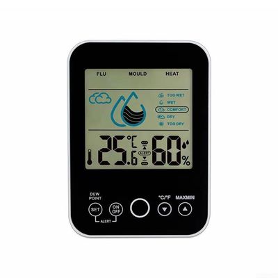 Digital Hygro-Thermometer with Humidity and Temperature Alarm