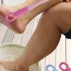 15.75-Inch Silicone Toe-Cleaning Brush, Foot Scrubber, Deodorizing view 3
