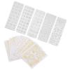 TEHAUX 5-Piece Metal Nail Art Stamping Plates with Floral Designs view 1