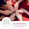 TEHAUX 5-Piece Metal Nail Art Stamping Plates with Floral Designs view 3