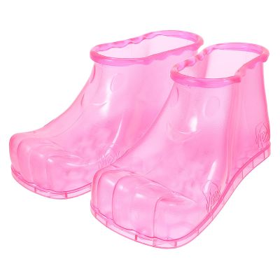 PACKOVE PVC Foot Bath Shoes for Home Use, Large Capacity, Easy to Clean