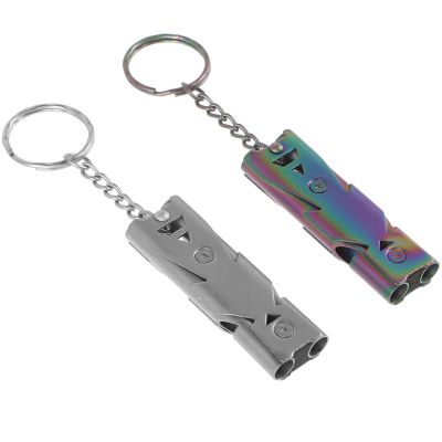BETOOKY 2-Piece Stainless Steel Training Whistles for Dove Training and Puppies
