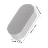 4 Plastic Toilet Seat Bumpers with Cushioning for Bidet Attachments view 2