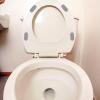 4 Plastic Toilet Seat Bumpers with Cushioning for Bidet Attachments view 4