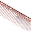 Eminchu Premium Stainless Steel Haircutting Combs, 2-Pack, Rose Gold view 2