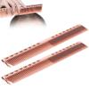 Eminchu Premium Stainless Steel Haircutting Combs, 2-Pack, Rose Gold view 4
