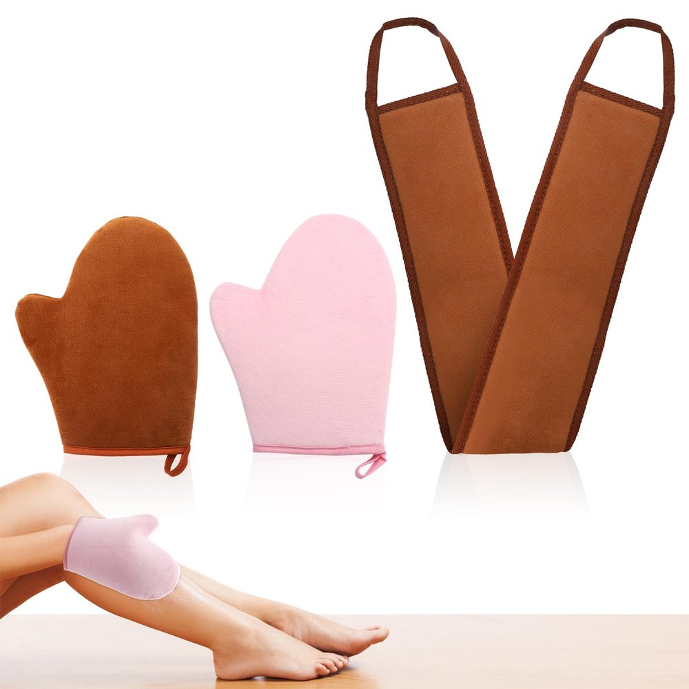 YPLANGENT Self-Tanning Mitt Set, 3 Pieces