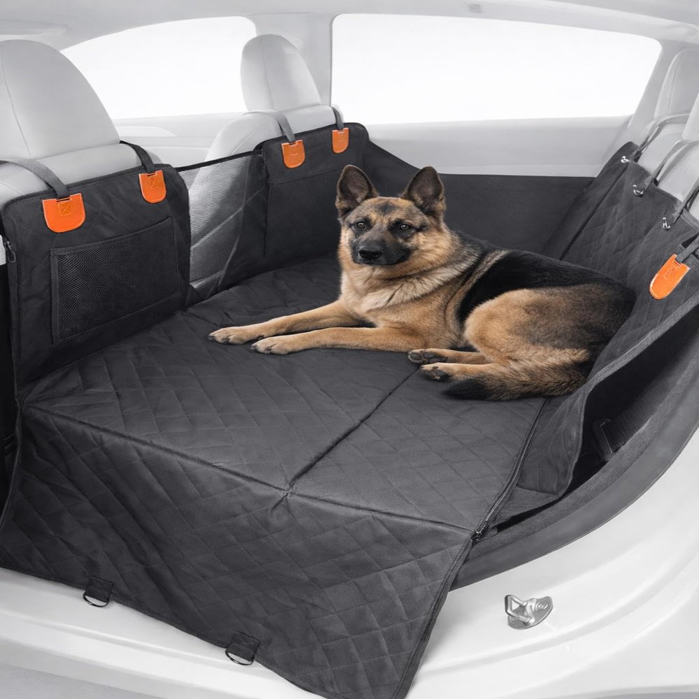 SIXTOL CAR KESSIE | Waterproof Dog Car Seat Cover with Door Protection