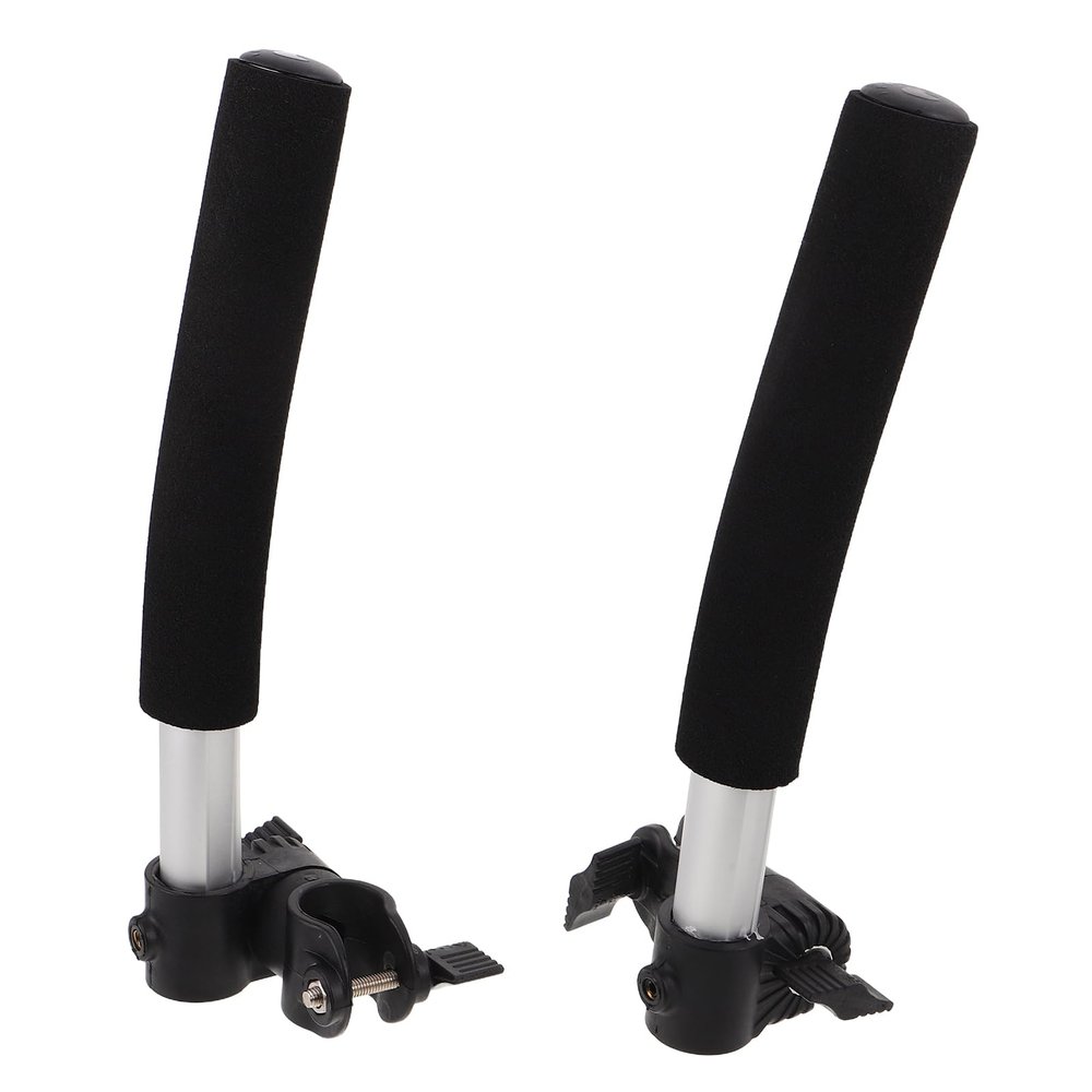 DECORNIJIA 1 Pair 27.5 cm Adjustable Wheelchair Push Handle Extensions