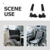 DECORNIJIA 1 Pair 27.5 cm Adjustable Wheelchair Push Handle Extensions view 3