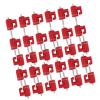 OVAQUIXI 30-Pack Chicken Nipple Drinkers with Steel Ball Design and Automatic Control System (Fine Nail) view 2