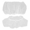 TOYANDONA 2-Pack White Bird Cage Covers, Breathable Mesh, Dustproof and Seed-Catching, for Parrots, Budgies and Macaws, 140–170 cm Circumference view 1