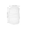 TOYANDONA 2-Pack White Bird Cage Covers, Breathable Mesh, Dustproof and Seed-Catching, for Parrots, Budgies and Macaws, 140–170 cm Circumference view 2