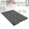 Julihai Cat Litter Mat, Double-Layer Waterproof Plastic Mat, 16.14 x 11.02 in, Dark Gray view 4
