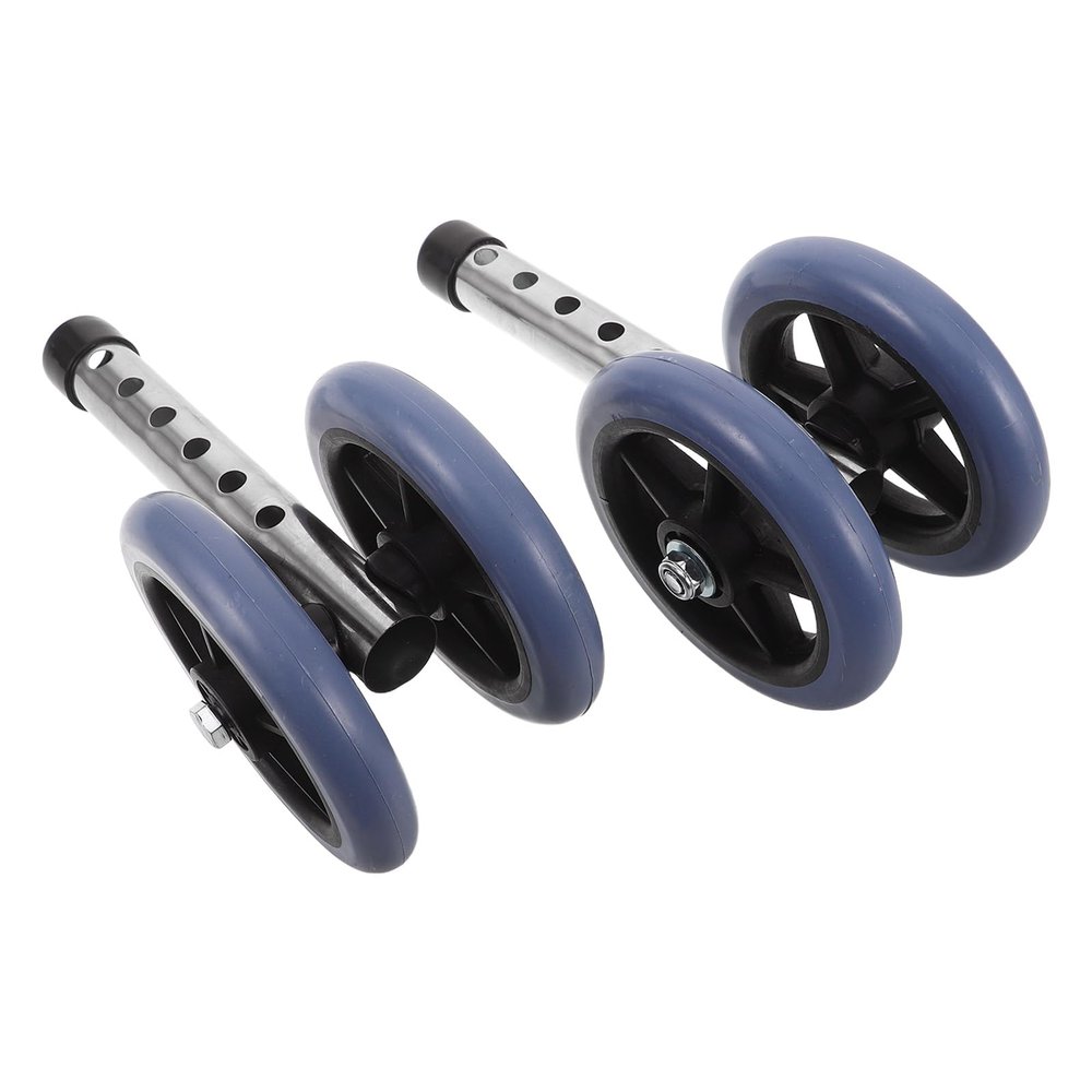 AlpenLife Basics Replacement Caster Wheels for Rollators, 8.65 x 4.72 in