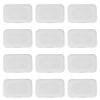 MAJORMENCH White Baby Wipe Container with Flip-Top Lid, Plastic, Universal Size, Reusable Protective Cover, 30 Pieces view 1