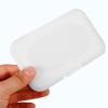 MAJORMENCH White Baby Wipe Container with Flip-Top Lid, Plastic, Universal Size, Reusable Protective Cover, 30 Pieces view 4