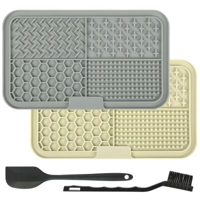 Adiwo Slow Feed Mat for Dogs and Cats, 2-Pack