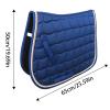 Breathable 16-Inch Riding Pad, Lightweight Cotton Saddle Pad for Dressage Training view 2