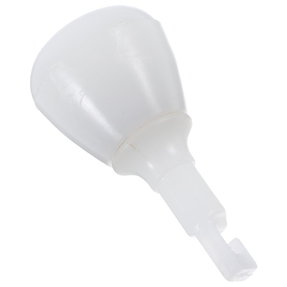 TEHAUX Hook-Shaped White Plastic Replacement Cane Tips
