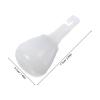 TEHAUX Hook-Shaped White Plastic Replacement Cane Tips view 2