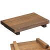 Wooden Shampoo Bar Holder, Small Bathroom Tray view 3