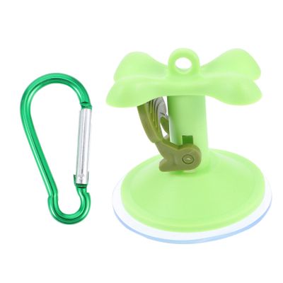 ibasenice Pet Suction Cup Tether for Small and Medium Dogs with Carabiner, Random Color