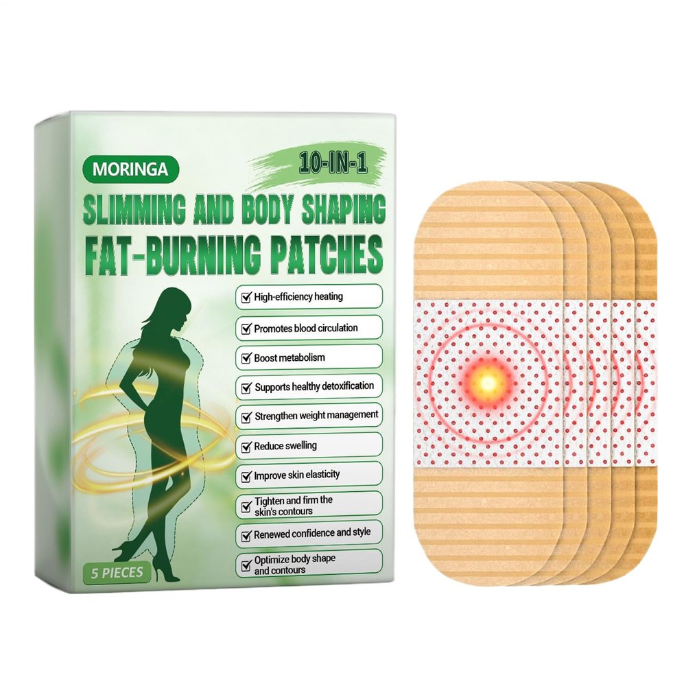 Belly Button Patches, 5 Count, Sweat-Resistant Natural Belly Pads
