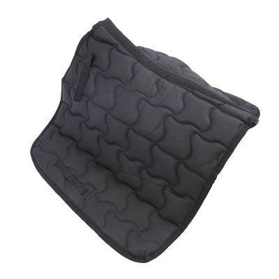 OVAQUIXI Horse Saddle Pad, Abrasion-Resistant PU Leather, Breathable Riding Pad, Ergonomic Design