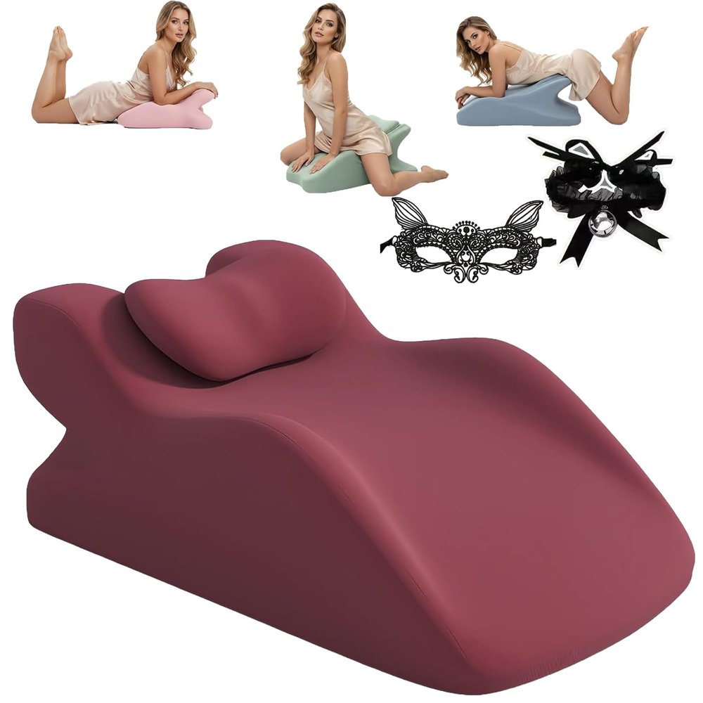 Noleva Comfort Sex Pillow, 27-Angle Ergonomic Memory Foam Support
