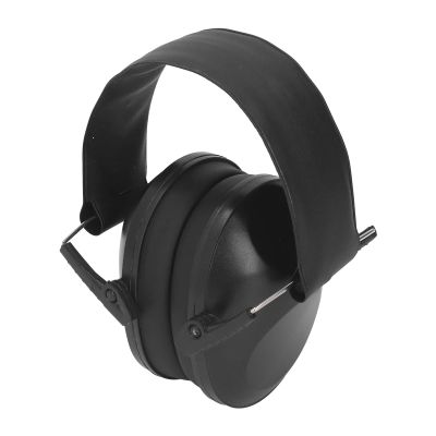 Saluaqui Noise-Reducing Earmuffs for Babies, Premium Earmuffs, Noise-Reducing Design for Sleep, Study and Quiet Moments, Comfortable Fit, Stylish Design (BLACK)