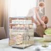 Ynnhik Transparent Baby Bottle Storage Organizer view 3