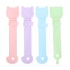 Mingzhe Cat Treat Dispensers, Squeeze Lick Spoons, 4-Pack, Multifunctional Tool for Liquid Snacks and Purées, Plastic, 26.9 X view 1
