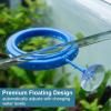 SWYZOR Aquarium Feeding Rings, 4-Pack, with Suction Cups view 3
