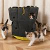 Hamwesh Cat Storage Bag, Soft Cat Blanket with Spacious Interior and Foldable Design, Cozy Resting Place for Travel and Outdoor Activities view 4