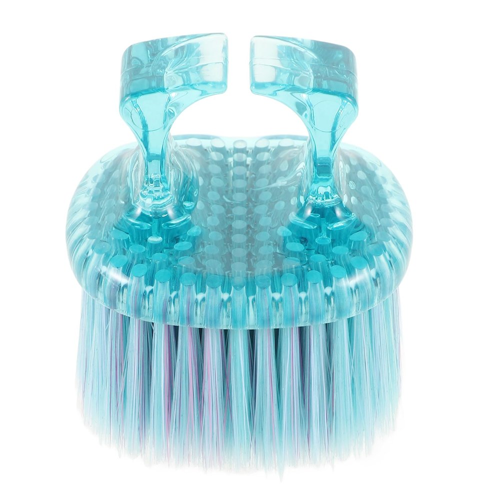 Generic Neck Brush for Hair Salons, Soft Plastic Beard and Hair-Cutting Brush