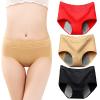 Generic Dry Wear Women's Incontinence Underwear, Leakproof Washable Cotton Panties, 3-Pack view 1