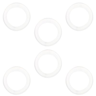 GLEAVI 6-Piece Silicone Scissor Finger Rings for Pets, Non-Slip Finger Guards