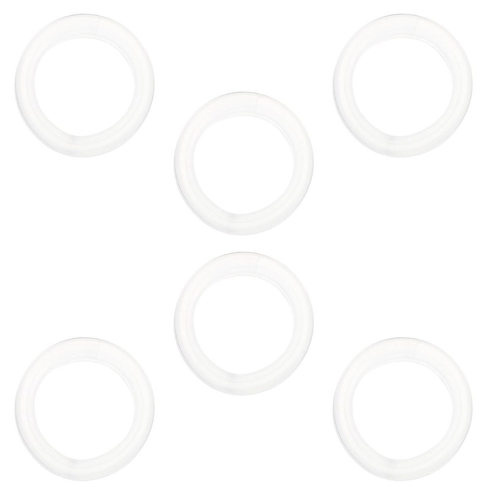 GLEAVI 6-Piece Silicone Scissor Finger Rings for Pets, Non-Slip Finger Guards