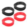 UPKOCH 4-Pack Silicone Scissor Finger Rings view 1