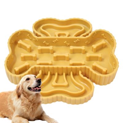 Silicone Lick Mat for Dogs, Slow-Feeder Anti-Choking Feeding Mat