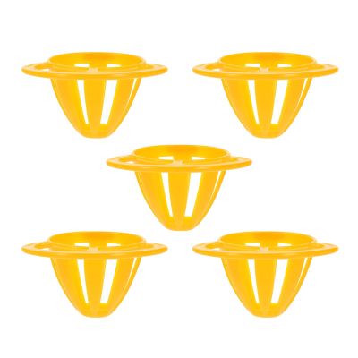 TOYANDONA 5-Piece Parrot Food Baskets, Removable Vegetable and Fruit Holders for Bird Cages, Easy to Clean, Feeders for Small Birds and Parrots