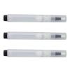 Hamwesh Cuticle Pens, 3-Pack, Transparent Refillable Twist Pens with Brush Tips view 3