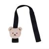 Stroller Wrist Safety Strap with Plush Bear view 1