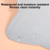 Silicone Feeding Mat, Non-Slip, Prevents Food and Water Stains (Grey, 44X24cm) view 4