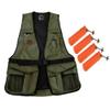 MYSTIQUE Pro Dummy Vest Khaki + 4x 500 g Dummies Set XL Orange view 1