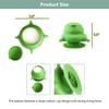 Puppy Nursing Bottles, Multi-Pet Milk Feeder with 4 Silicone Nipples, 240 ml, Green view 4