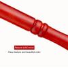 MRVAKDYDI Handcrafted Burnt-Handle Wenge Wood Walking Cane, Brown-Red, 80–92 cm (90 cm) view 2